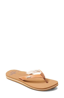 Reef Cushion Sands Flip Flop Natural at Nordstrom,