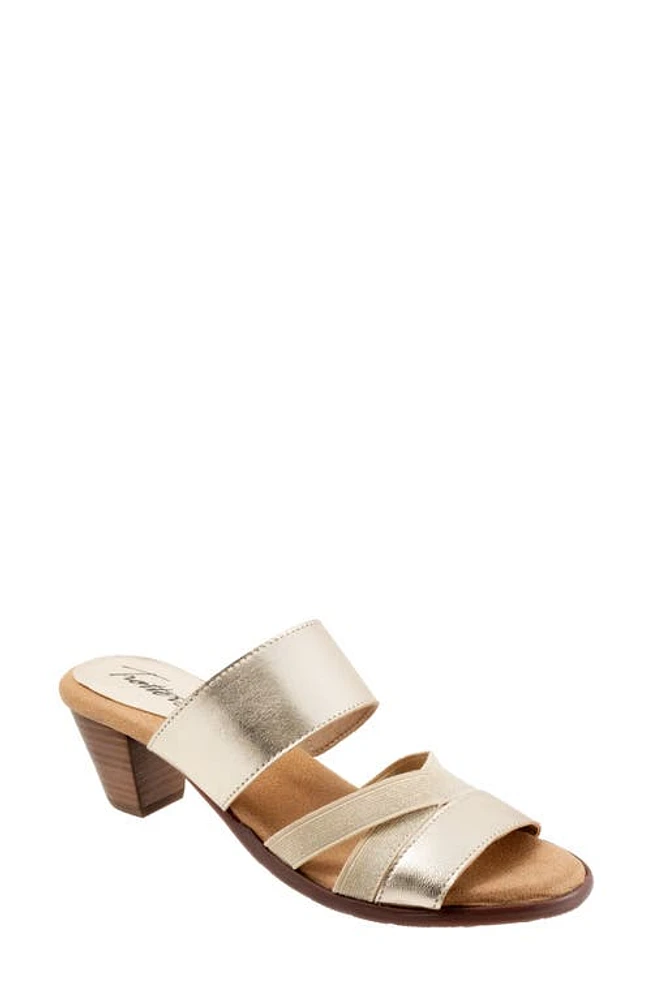 Trotters Maxine Slide Sandal Gold Metallic at Nordstrom,