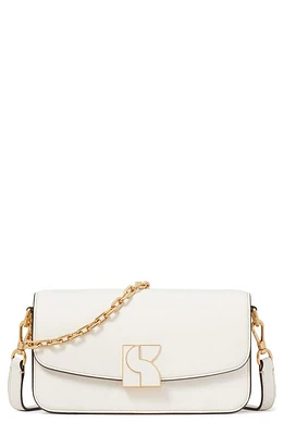 Kate Spade New York small dakota smooth leather crossbody bag in Cream at Nordstrom