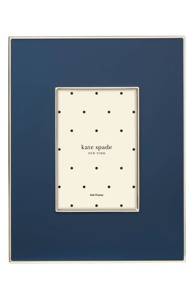 Kate Spade New York make it pop 4 x 6 picture frame in Navy at Nordstrom