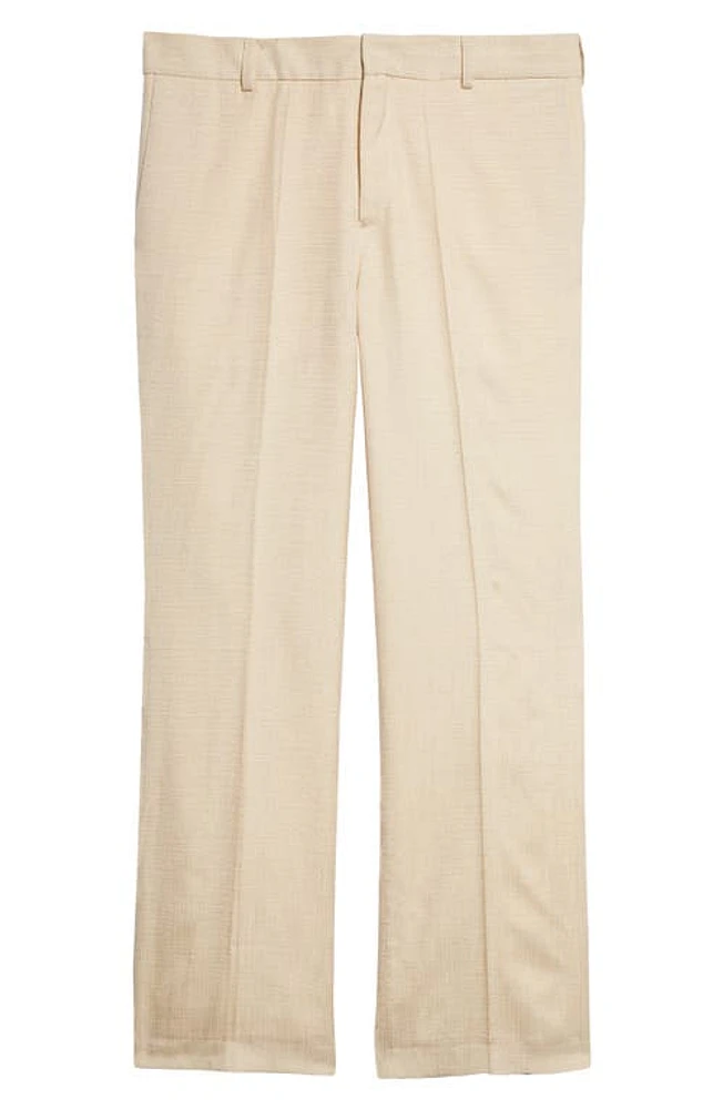 Wales Bonner Paris Straight Leg Trousers in Ivory at Nordstrom, Size 36 Us