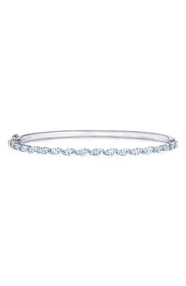 Kwiat Eclipse Marquise Diamond Bangle in White Gold at Nordstrom