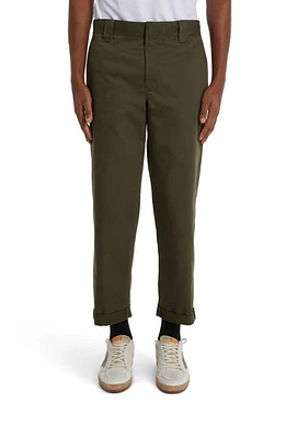 Golden Goose Skate Fit Chinos in Military Green at Nordstrom, Size 36 Us