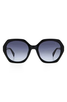 rag & bone 55mm Gradient Round Sunglasses in / Shaded at Nordstrom