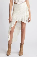 BDG Urban Outfitters Asymmetric Spliced Skirt at Nordstrom,