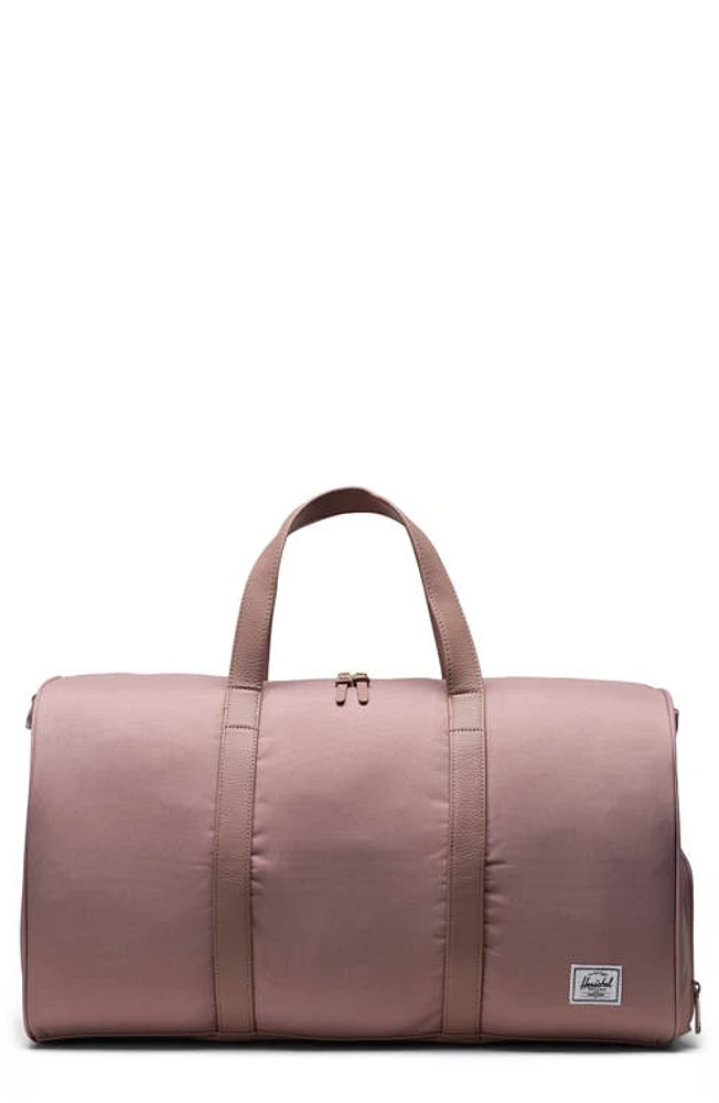 Herschel Supply Co. Novel Recycled Nylon Duffle Bag in Ash Rose at Nordstrom