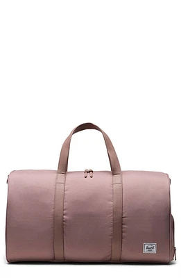 Herschel Supply Co. Novel Recycled Nylon Duffle Bag in Ash Rose at Nordstrom