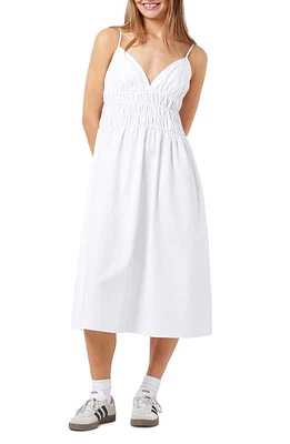 Noisy may Ingrid Cotton Sundress Bright White at Nordstrom,