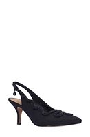 J. Reneé Fedosia Slingback Pointed Toe Pump Black at Nordstrom,