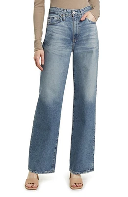 AG Kora High Waist Wide Leg Jeans Rival at Nordstrom,