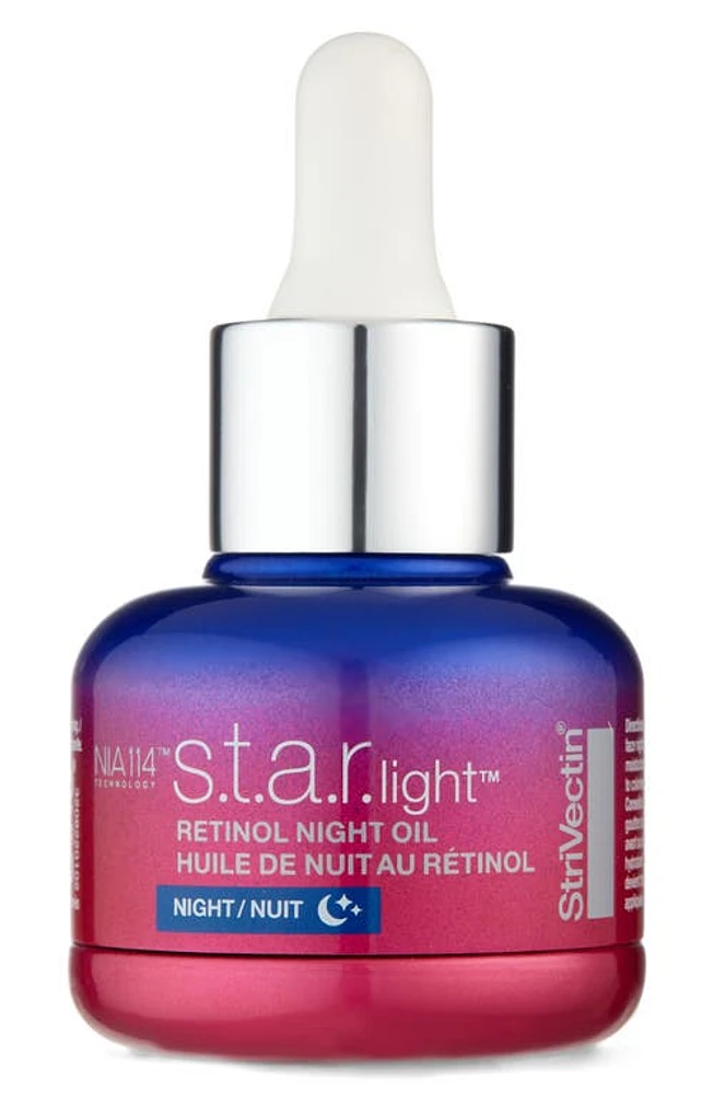 StriVectin S. T.A. R. Light Retinol Night Oil at Nordstrom, Size 1 Oz