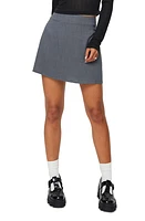 Princess Polly Selby Miniskirt Grey at Nordstrom,