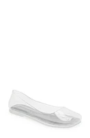 Jeffrey Campbell Balanced Clear Flat at Nordstrom,