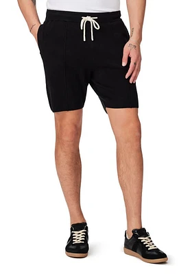 PAIGE Hanser Knit Shorts Black at Nordstrom,