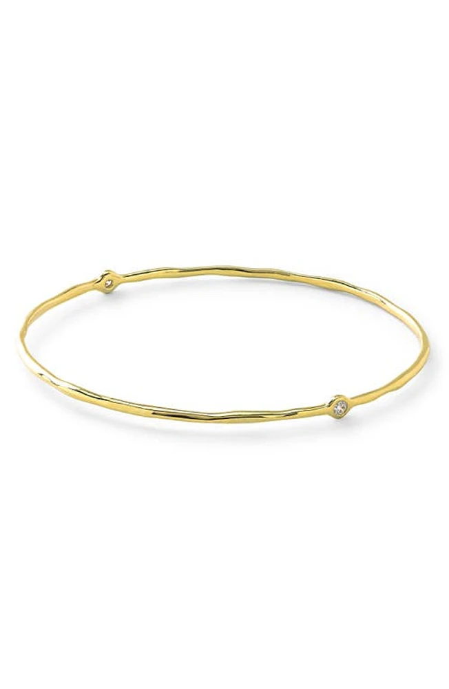 Ippolita Stardust Superstar Diamond Bracelet in Green Gold at Nordstrom, Size 2