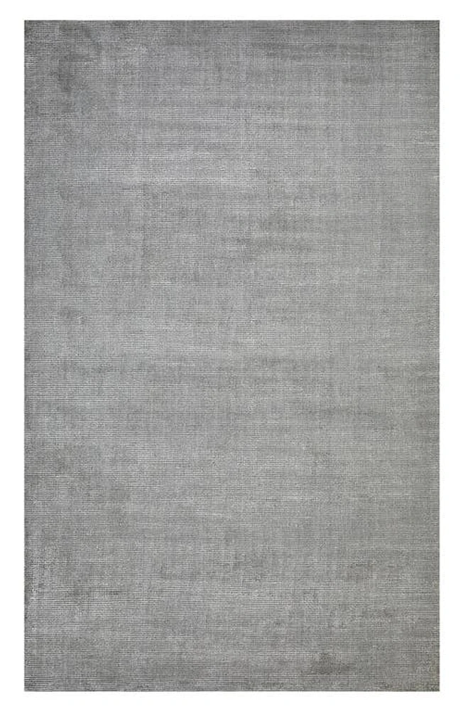 Solo Rugs Cordi Solid Handmade Area Rug in Gray at Nordstrom, Size 9X12