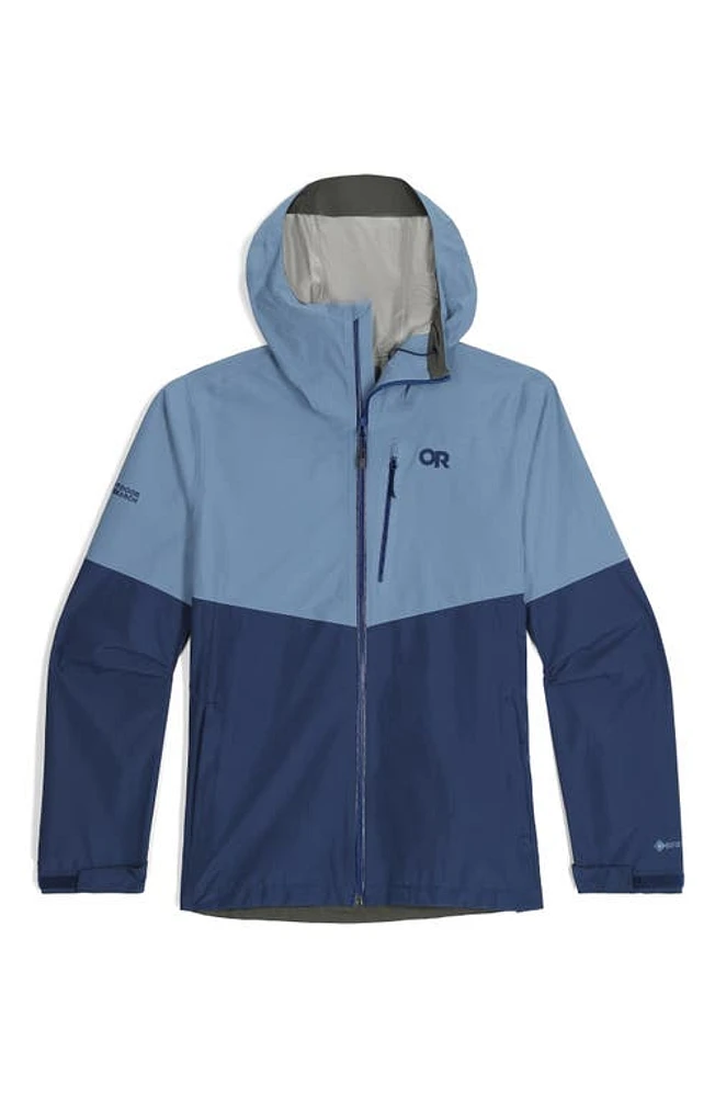 Outdoor Research Foray II Gore-Tex Rain Jacket Olympic/Cenote at Nordstrom,