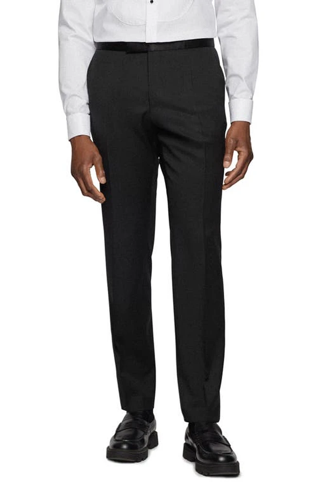 BOSS Genius Tuxedo Pants in Black at Nordstrom, Size 36