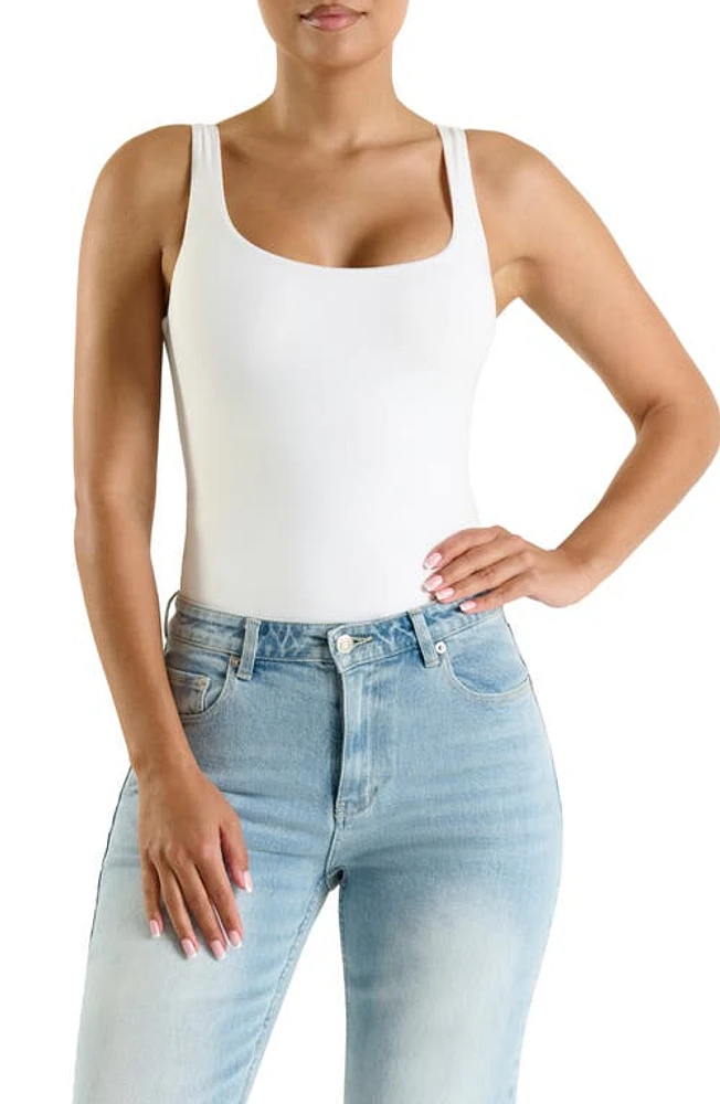 Naked Wardrobe The NW Smooth Tank Bodysuit at Nordstrom,