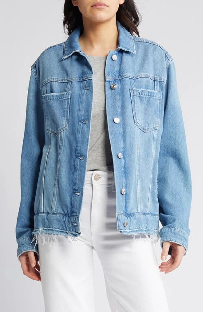 PAIGE Felix Denim Jacket Tegan Distressed at Nordstrom,