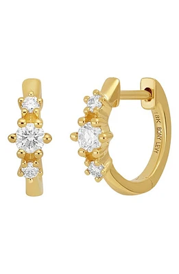 Bony Levy Liora Diamond Hoop Earrings in 18K Yellow Gold at Nordstrom