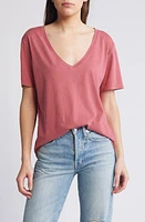 Treasure & Bond Oversize V-Neck Cotton T-Shirt at Nordstrom,