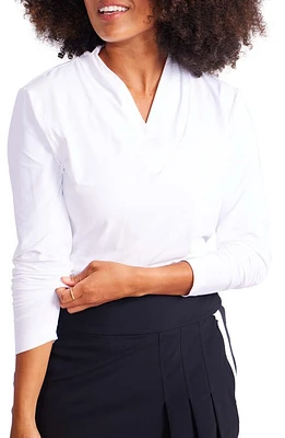 KINONA Lovely Layer Long Sleeve Top White at Nordstrom,