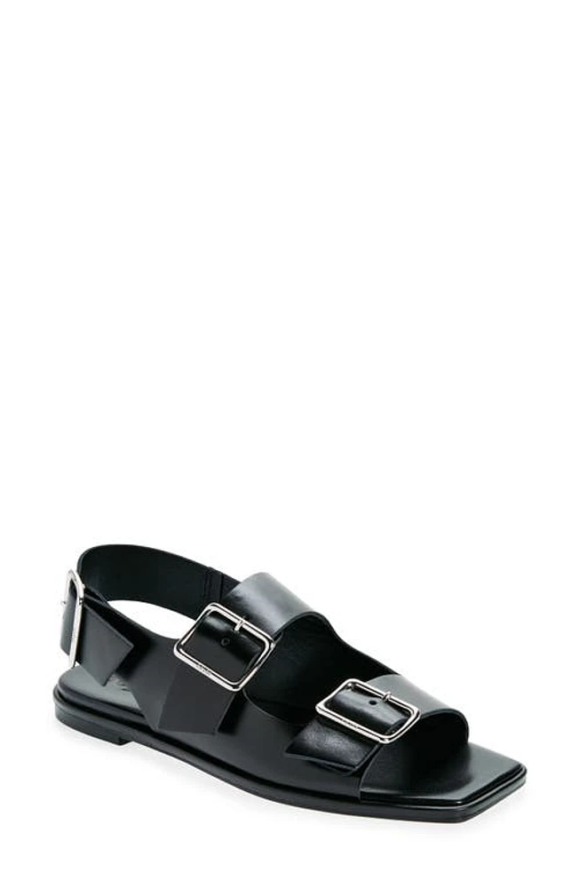 aeyde Tekla Slingback Sandal Black at Nordstrom,