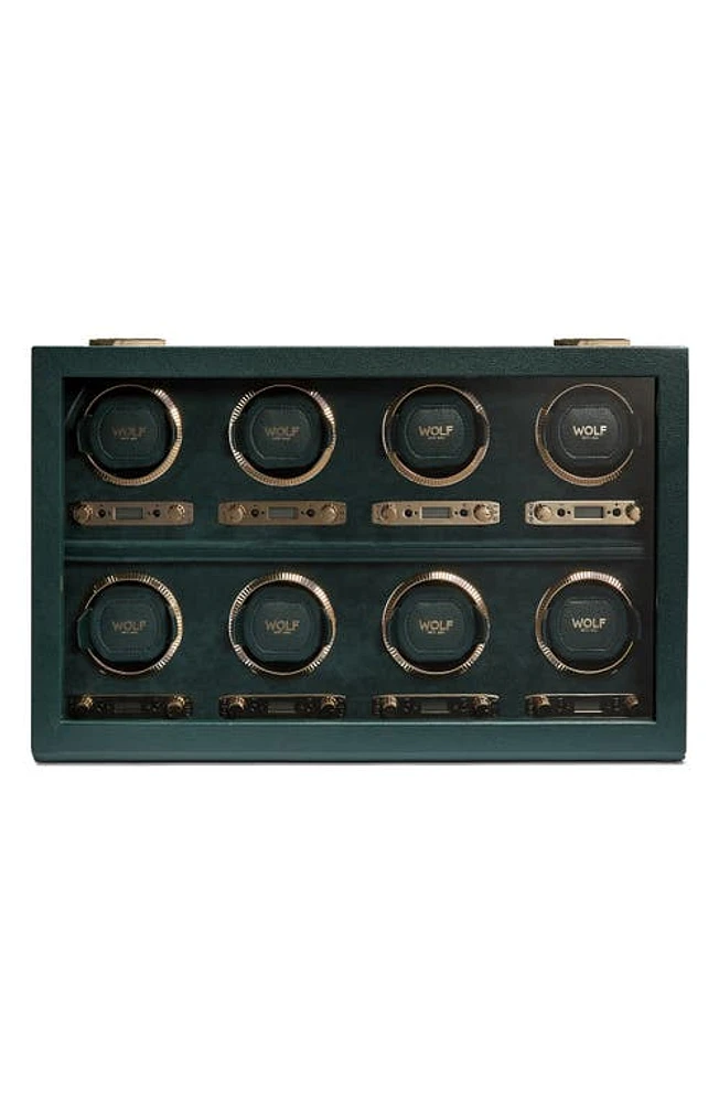 WOLF British Racing Green -Watch Winder & Case at Nordstrom