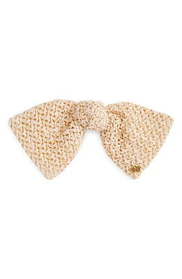 Lele Sadoughi Bow Barrette in Ivory at Nordstrom