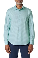 Bugatchi James OoohCotton Pin Dot Print Button-Up Shirt at Nordstrom,