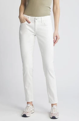 rag & bone Dre Low Rise Slim Boyfriend Jeans Optic White at Nordstrom,