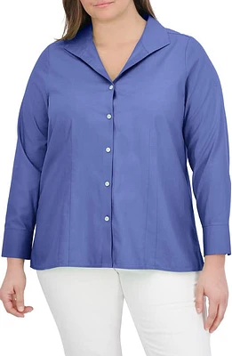 Foxcroft Katie Cotton Shirt at Nordstrom,