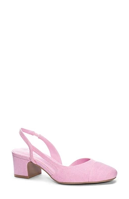 Chinese Laundry Rozie Half d'Orsay Slingback Pump Pink at Nordstrom,