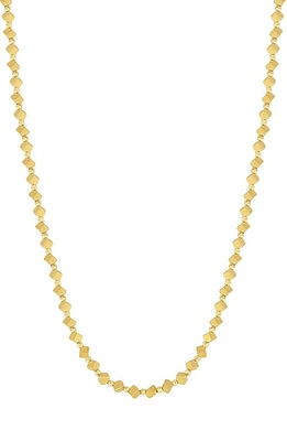 Bony Levy 14K Gold Mykonos Beaded Necklace in 14K Yellow Gold at Nordstrom, Size 18