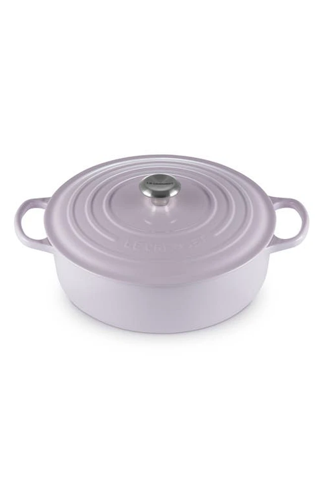 Le Creuset Signature 6 3/4-Quart Round Wide French/Dutch Oven in Shallot at Nordstrom