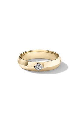 Cast The Baby Defiant Pavé Diamond Band Ring in Gold at Nordstrom