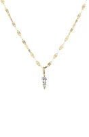 Lana Diamond Spike Pendant Necklace in Yellow Gold at Nordstrom, Size 18