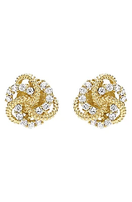 LAGOS Love Knot Stud Earrings in Gold at Nordstrom