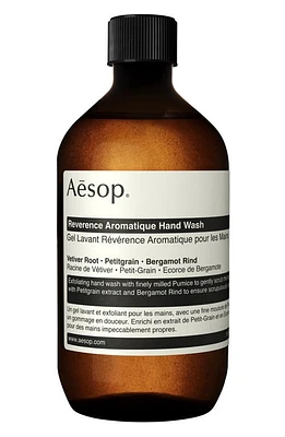 Aesop Reverence Aromatique Hand Wash in Refill (No Pump) at Nordstrom, Size 16.9 Oz