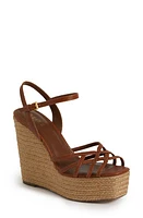 Reiss Elle Espadrille Platform Wedge Sandal Tan at Nordstrom,