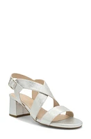 Paradox London Pink Ida Ankle Strap Sandal Silver at Nordstrom,