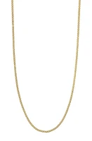 Bony Levy 14K Gold Double Curb Chain Necklace in 14K Yellow Gold at Nordstrom