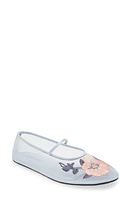 Jeffrey Campbell Swan Flower Mary Jane Flat Multi at Nordstrom,