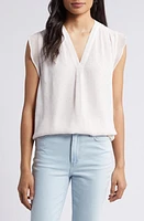 Vince Camuto Beaded Cap Sleeve Top at Nordstrom,