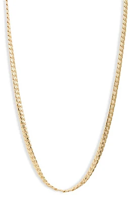 Jenny Bird Wallace Cuban Chain Necklace in High Polish Gold at Nordstrom