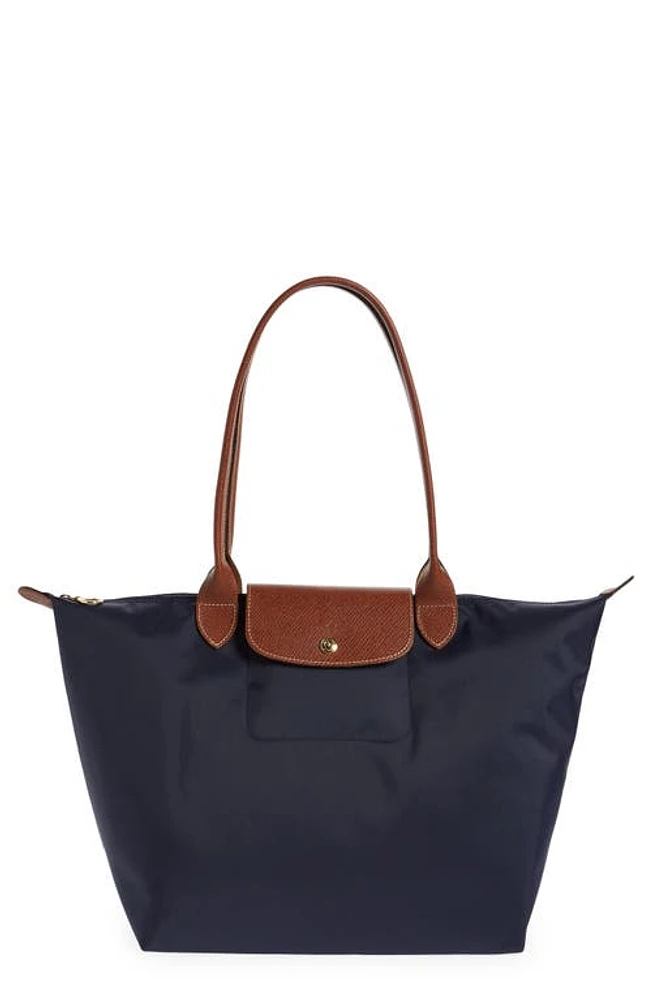 Longchamp Large Le Pliage Tote in Marine at Nordstrom