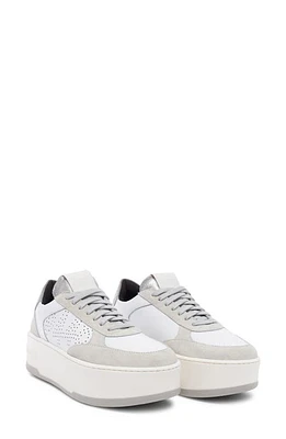 P448 Empire Platform Sneaker White-Silver at Nordstrom,