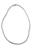 John Hardy Men's Naga Box Chain Necklace in Silver at Nordstrom