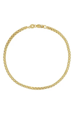 Bony Levy Men's 14K Gold Box Chain Bracelet Yellow at Nordstrom,